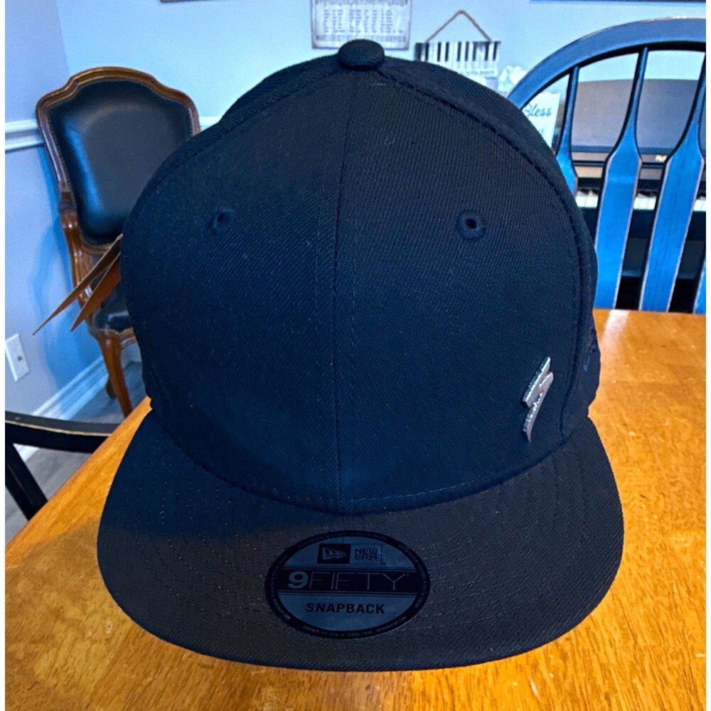 Specialized New Era 9FIFTY Metal Logo Snapback Hat Black OSFM NWT Cycling